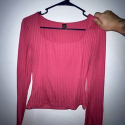 Hot Pink Crop Top 