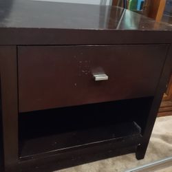 Side Table With Storage 