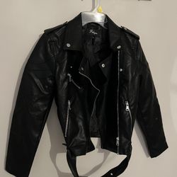 Women’s Faux Leather Jacket 