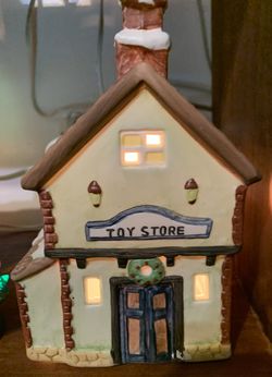Toy Store Christmas Village