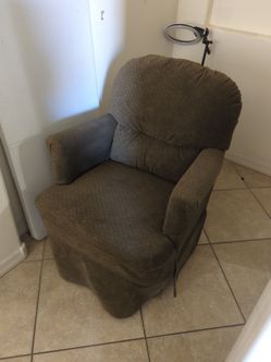 Reclining chair.