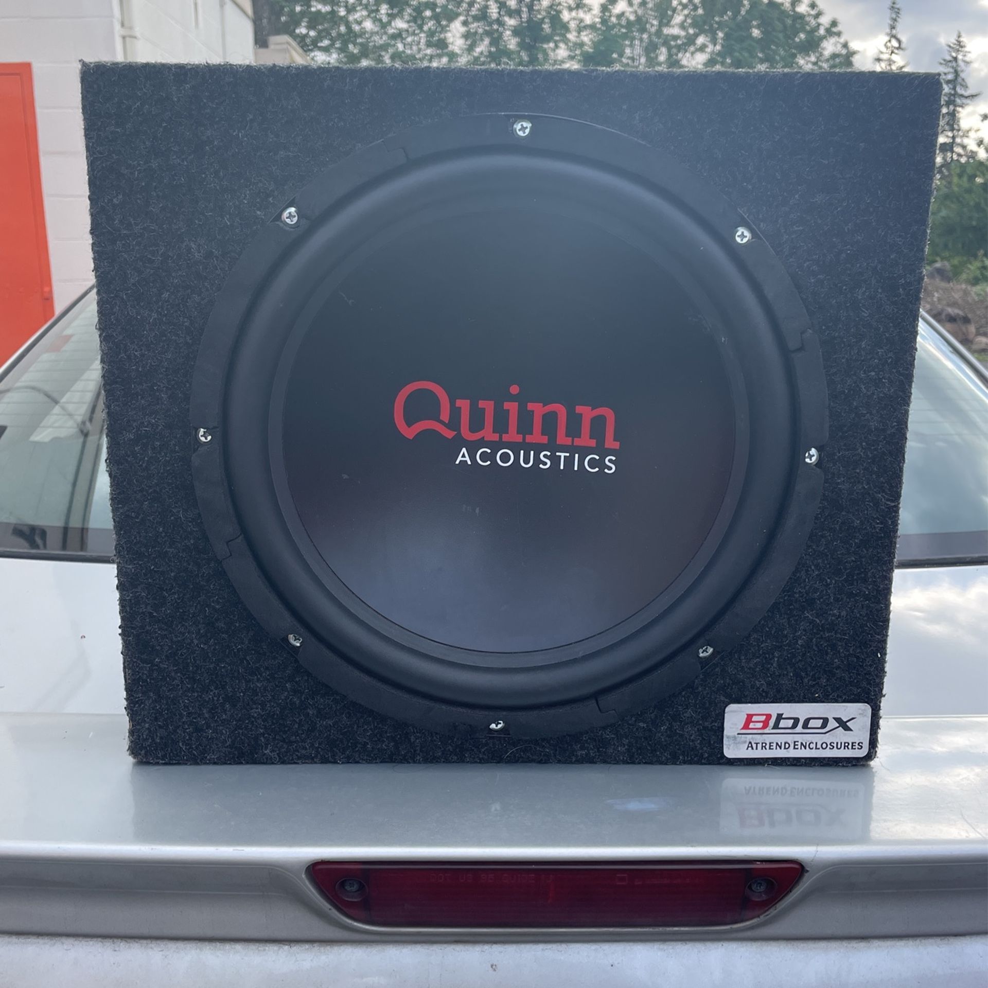 Quinn Acoustics 12” Sub in Bbox