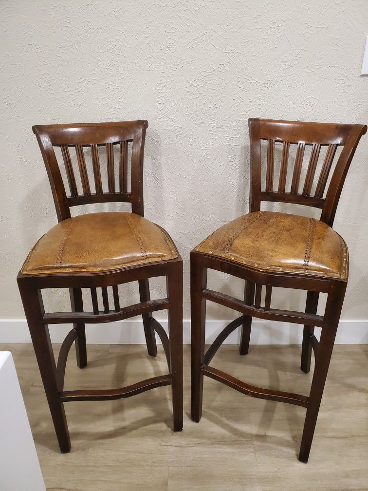 Bar Stools, Set Of 2