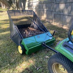 John Deere Lawn Sweeper