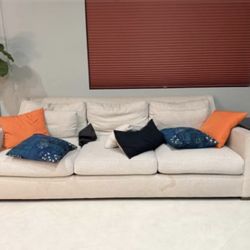 Crate & Barrel Couch Set
