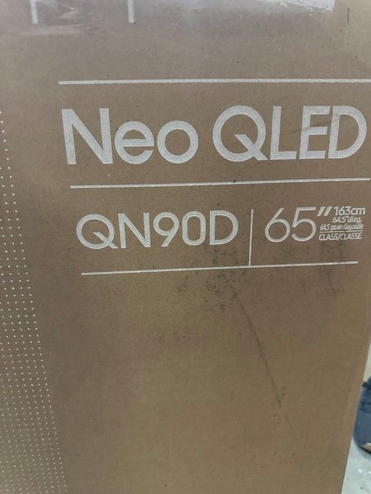 Tv Samsung 65", QN65QN90D, 4K, QLED, SLIM, GOOGLE, EXCELLENT
