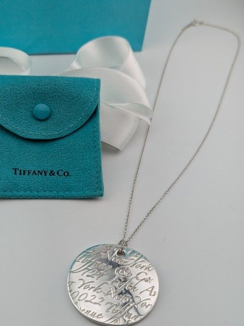 Tiffany & Co Sterling Silver 727 Fifth Avenue New York 