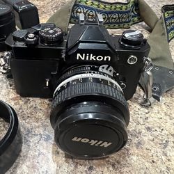 Nikon 35mm & extra lens