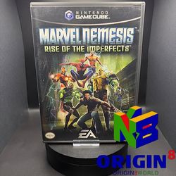 Marvel Nemesis: Rise of the Imperfects (Nintendo GameCube, 2005) CIB *TESTED*