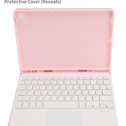 Touchpad for Tab S6 Lite 10.4 inch Tablet Case with Detachable Bluetooth Keyboard