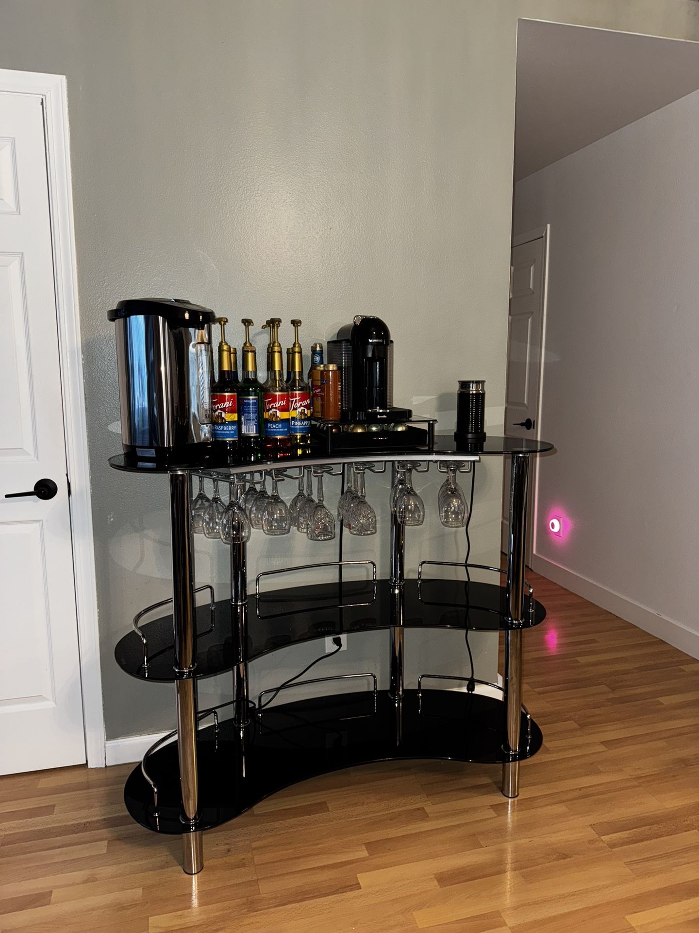 Coffee Bar Table Stand