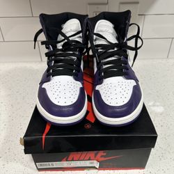 Jordan 1 Court Purple 