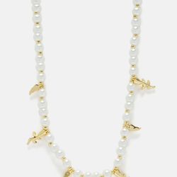 Charming Pearl Necklace - Pearl 