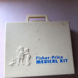 Vintage Fisher Price Medical Kit 