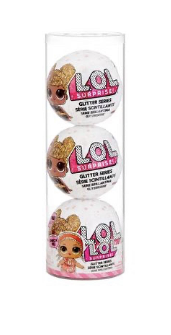 LOL Surprise Glitter Series 3pk