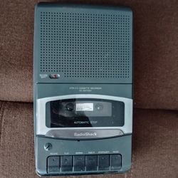 Vintage Radio Shack Cassette Tape Player Recorder 
