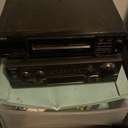 Receiver Radio Two Speakers 