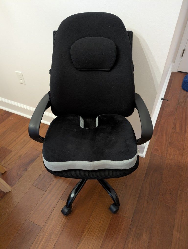 Office chair with Seat Cushion And Back Support