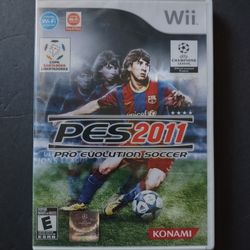 Pro Evolution Soccer 2011 (Nintendo Wii, 2010) - PES 2011 Brand New & Sealed