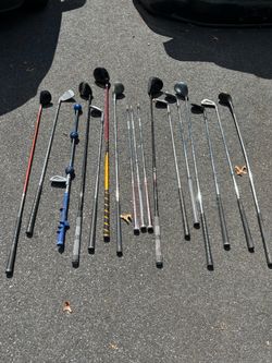 Mixed Golf Club Lot – Drivers, Woods, Irons & More