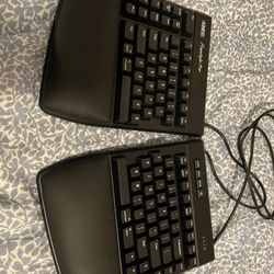 KINESIS USB-A Freestyle Pro Quiet Ergonomic Split Mechanical Keyboard