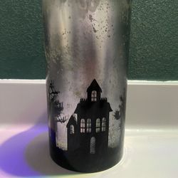 Tall Halloween Vase