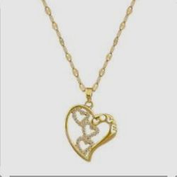 Love heart Pendant Necklace Fashion Women's luxury Jewelry Gift