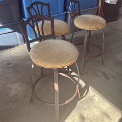 Three Bar Stools
