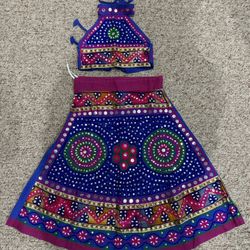 Traditional Girls Garba Outfit Approx Size 5 