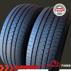 🔥 2- 275/55R20 Bridgestone Dueler H/L Alenza – DOT 2023 – Like New!! 🔥