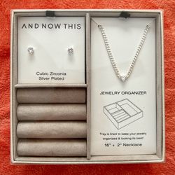 Silver Plated Jewelry Set