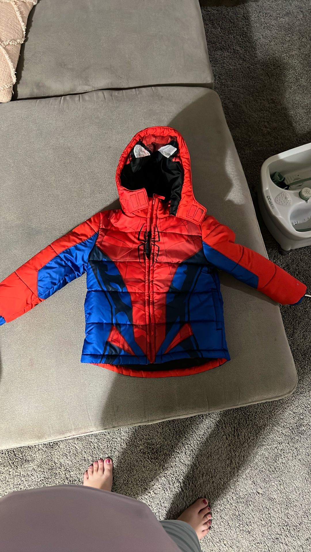 Spider-Man Kids Coat 5t