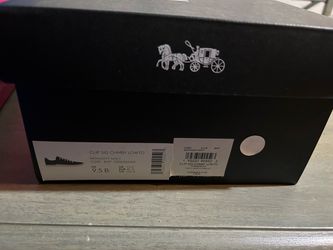 Navy blue coach shoes