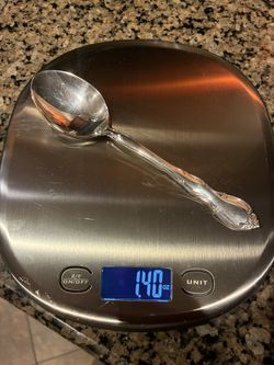 Sterling Silver Spoon