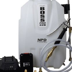 Boss Electric Back Pack Sprayer (Pest And Weed)