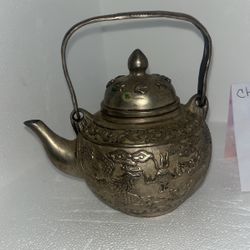 Vintage Wine Tea Pot 
