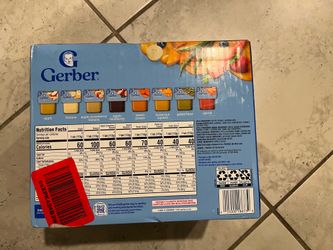 Gerber baby food