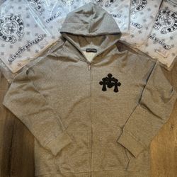 Grey Chrome Hoodie