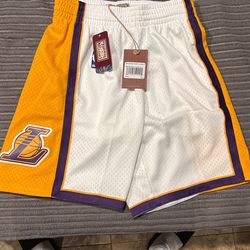 Laker Shorts Authentic