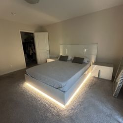 Queen Bed Frame With Dresser