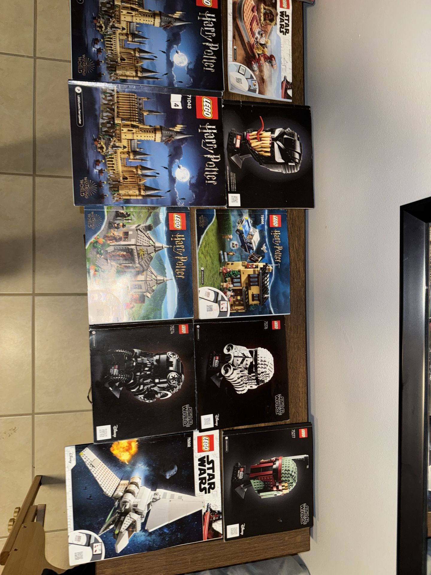Harry Potter And Star Wars Lego Sets