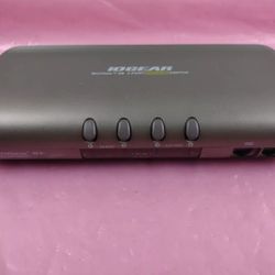 IOGEAR MiniView SE 4 Port PS/2 KVM Switch Model GCS84B