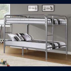 New Bunk Bed Full/Full Size With Mattress , (Litera Cama)