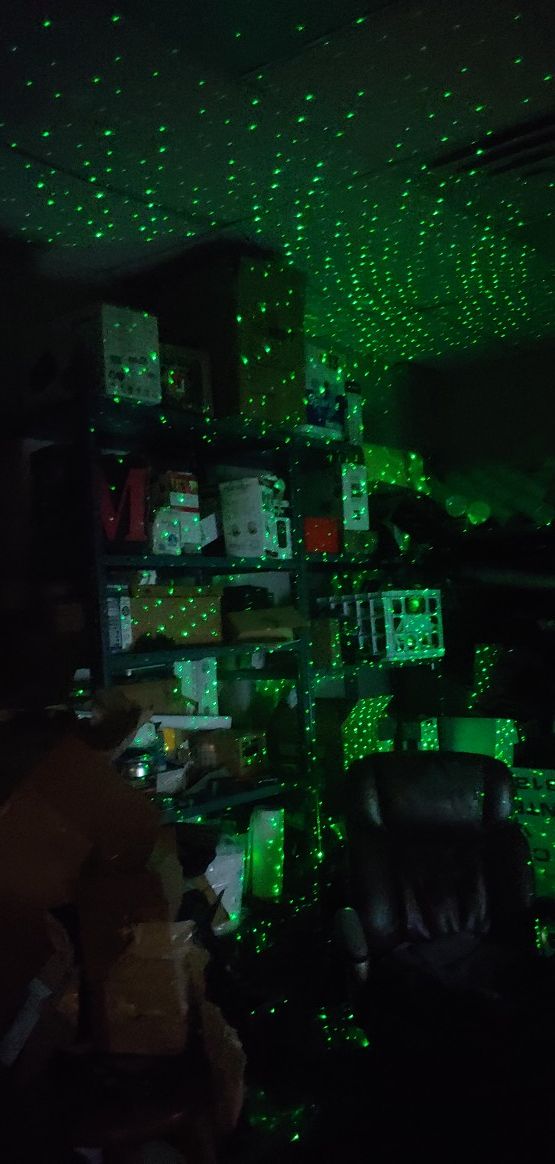 New Laser christmas light display