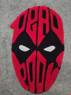 Hand Tufted Custom Deadpool Rug