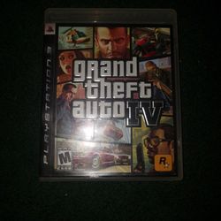 PS3 Grand Theft Auto IV