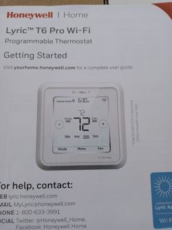 Honeywell Lyric T6 Pro Wi-Fi