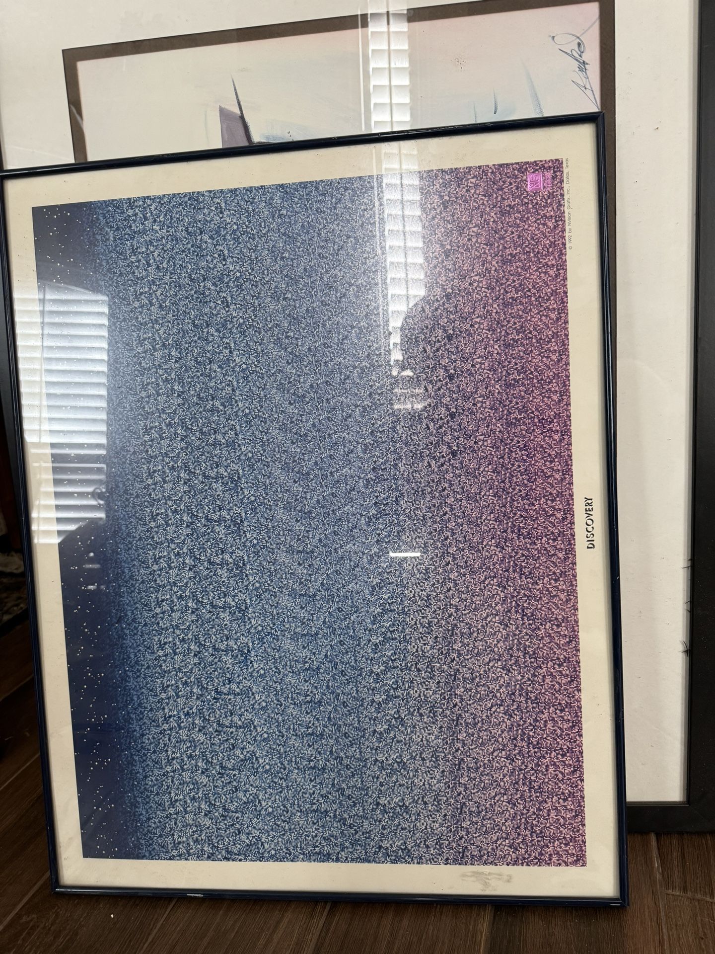 1992 Discovery Illusion Framed