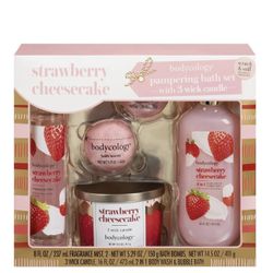 Strawberry Cheese Cake Pampering Bath Set