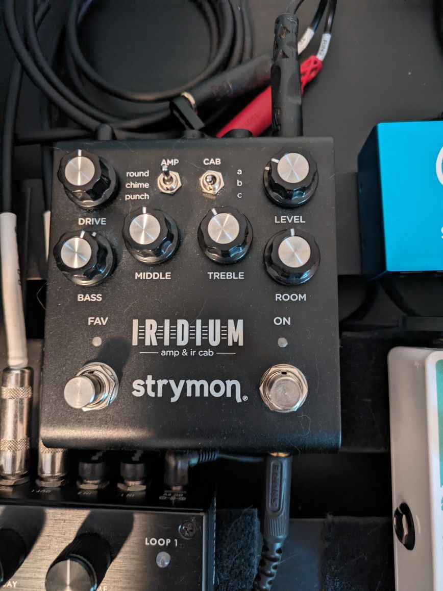 Strymon guitar amp and cab simulator pedal